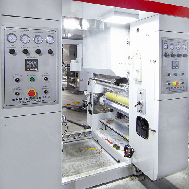 GWASY-B2 3 Motor System Computer Control Medium-Speed Plastic Film Rotogravure Printing Machine in 140 mpm